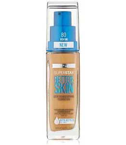 3 bases de maquillaje Maybelline Super Stay Better para la piel - bronceado rico - Imagen 1 de 1