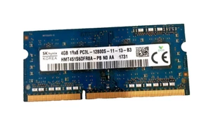 SK Hynix 4GB 1Rx8 PC3L-12800S Laptop Memory HMT451S6DFR8A-PB - Picture 1 of 1