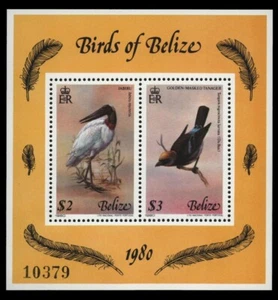Belize 1980 - Mi-Nr. Block 19 ** - MNH - Vögel / Birds - Bild 1 von 1