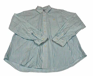 Polo Ralph Lauren Hemd Herren XL gestreift Button Down neues Modell Style Etikett - Bild 1 von 7