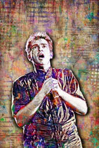 Peter Gabriel Poster, Genesis Gift, Peter Gabriel of Genesis Free Shipping US - Picture 1 of 5