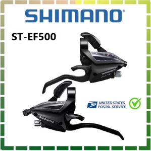 Shimano ST-EF500 3x7 3x8 speed MTB Bike Brake Levers Set Shifter EF500 - Picture 1 of 4