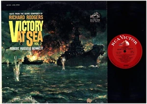 VICTORY AT SEA VOL #2  R. Bennett RCA REISSUE Living Stereo Used VINYL RECORD - Picture 1 of 24