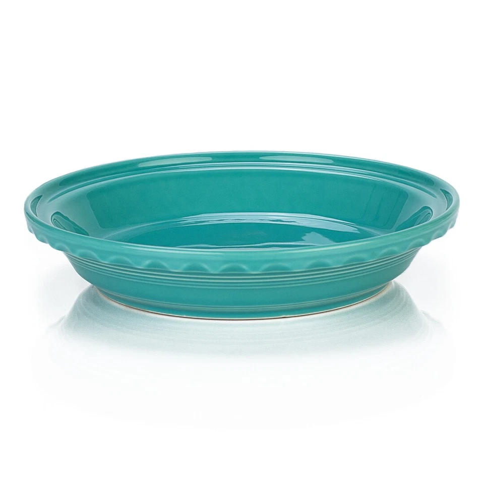 Fiesta® 10.4" Deep Dish Pie Dish | Turquoise