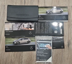 2024 Mercedes EQE SUV 350+ 500 EV 4MATIC Owners Manual Books Set, MINT NEW - Picture 1 of 9