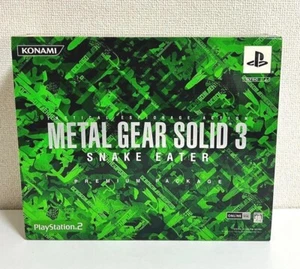 PS2 METAL GEAR SOLID 3 SNAKE EATER PREMIUM PACKAGE Sony PlayStation2 NEW - Picture 1 of 4