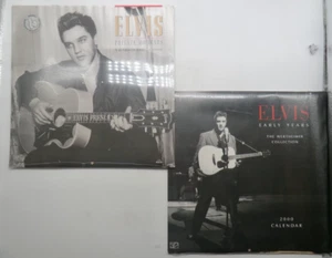 TWO SEALED "ELVIS PRESLEY" Calendars From The Year 2000 - Picture 1 of 3