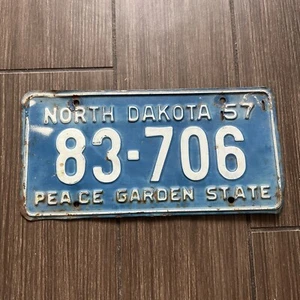 Targa vintage 1957 North Dakota 83706 - Foto 1 di 4