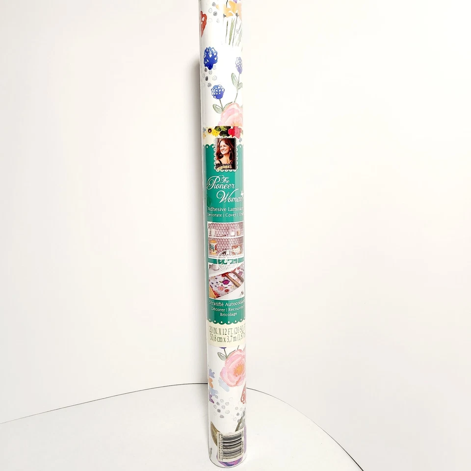 Pioneer Woman Adhesive Laminate Celia Floral 20 in X 12 FT