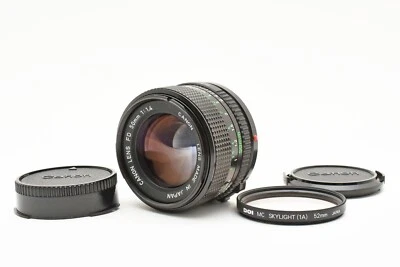 CANON NEW FD 50mm F1.4 MF NFD Lens [READ] from Japan #7076 - Image 1 of 4
