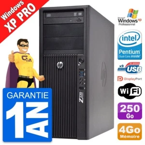 PC Tour HP WorkStation Z220 MT Intel G2020 RAM 4Go Disque 250Go Windows XP Pro - Photo 1/9