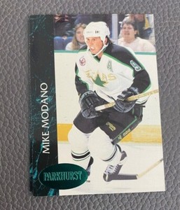 1992-93 Parkhurst Emerald Ice Mike Modano #75 HOF - Northstars