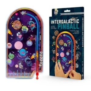 Handheld Intergalactic Space Pinball Machine Small 25cm Game Toy For Kids 3+ - Picture 1 of 8