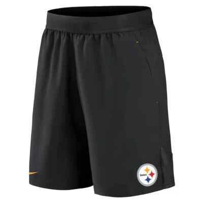 Pittsburgh Steelers Nike Stretch Woven Training Shorts Men's 2022 NFL Player New - Image 1 of 3