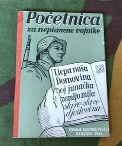 LIBRO DE TRABAJO DE SOLDADO USTASA USTASHA SEGUNDA GUERRA MUNDIAL POČETNICA ANTE PAVELIC ZDS NDH - Imagen 1 de 8