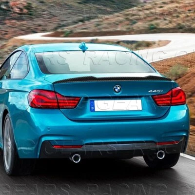 ALERÓN MALETERO FIBRA CARBONO REAL BMW SERIE 4 F32 CUPÉ TIPO M4 ADECUADO 2014-2020 Foto 1 de 4