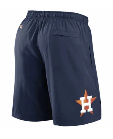 Nike MLB Houston Astros Authentic Dri Fit On Field Workout Shorts Men's Size M Cover