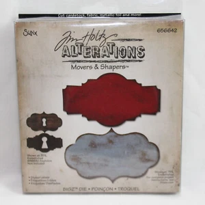 Tim Holtz Sizzix Etiquetas Estilo BIGZ 656642 Alteraciones Troqueles Movedores y Modeladores - Imagen 1 de 9