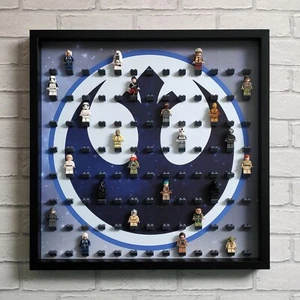 Large Lego Display Case Frame For Minifigures (52x52cm) Holds Over 100 Figures! - Picture 1 of 24
