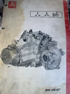 Manual De Taller Caja De Cambios BE1 Citroen - Imagen 1 de 2