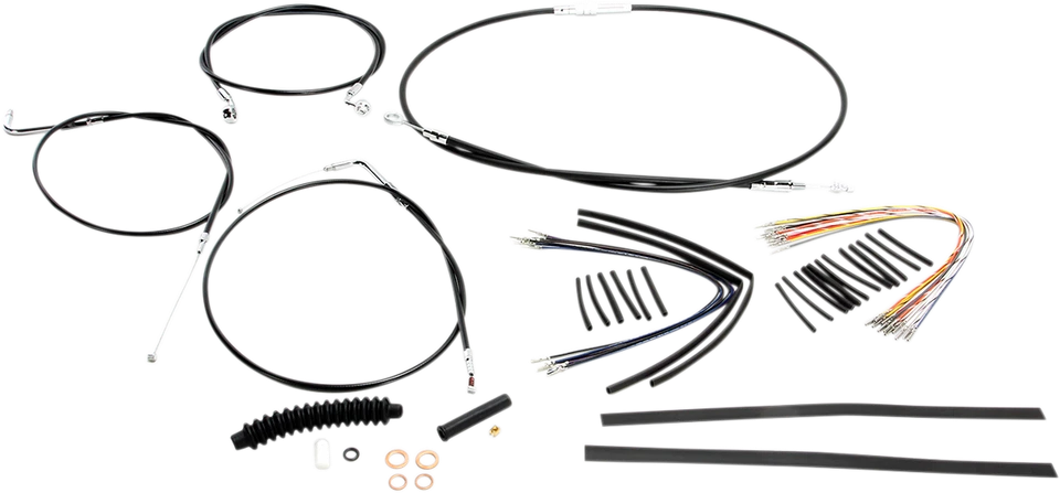 Комплект для установки руля Magnum 489441 XR 00-06 Harley Softail Deuce FXSTD - Изображение 1 из 1