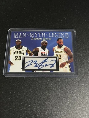 Man-Myth-Legend Card Limited Edition LBJ Facsimile Auto/1000 - Image 1 of 2