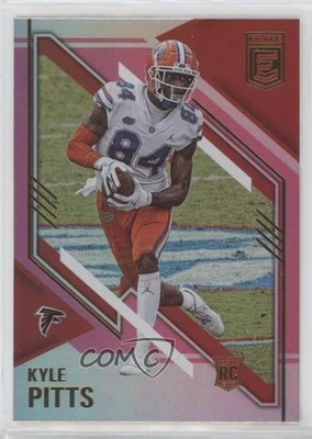 2021 Panini Donruss Elite Rookies Pink Kyle Pitts #117 Rookie RC - Image 1 of 2