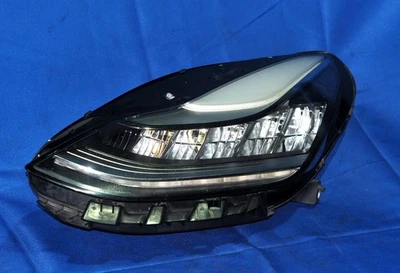 Faro LED lateral izquierdo Tesla Model 3 2017-2020 una pestaña rota OEM forma sólida Foto 1 de 4