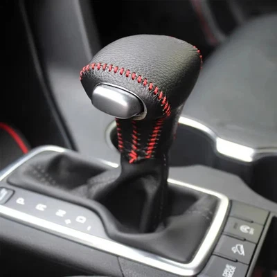 For Kia Rio K2 Sportage NIRO Optima K5 2017 2018 2019 Leather Car Gear Shift Col Foto 1 de 4