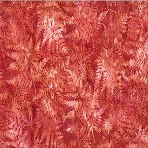 Brick Fern 44" batik by Hoffman, V5218-37 - Picture 1 of 1