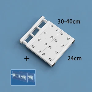 Adjustable Wardrobe Storage Shelves Clothing Closet Shelf Wall Mounted Rack for - Picture 1 of 19