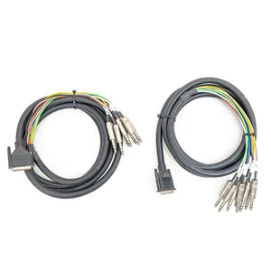DB25 to 1/4" TRS Cable Snake Pair – 8ft - Picture 1 of 5