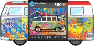 Eurographics puzzle;  VW Wave Hopper in VW-shaped tin;  550 pieces - Picture 1 of 3