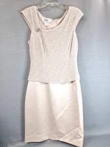 Patra Damen Champagner Gold Cocktailkleid Größe 16 Urlaub Formell Veranstaltung Hochzeit - Bild 1 von 9