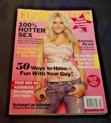 AMANDA BYNES January 2010 COSMOPOLITAN Magazine - Image 1 of 2