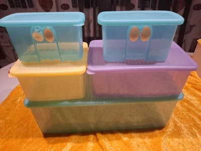 Tupperware, Prima-Klima-Set, 5tlg., 5 Größen, verschiedene Farben - Bild 1 von 3