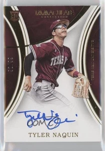 2016 Panini Immaculate Collegiate Signatures /99 Tyler Naquin #38 Rookie Auto RC - Picture 1 of 4