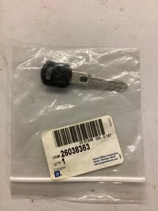 OEM NEW GM Double Sided VATS Chip Key #11 596781 26038363 UNCUT 4.75 K-Ohms - Foto 1 di 2