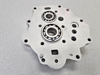 NICE USED ORIGINAL PORSCHE 356B 356C 741 TRANSMISSION INTERMEDIATE PLATE #10 NLA - Image 1 of 4