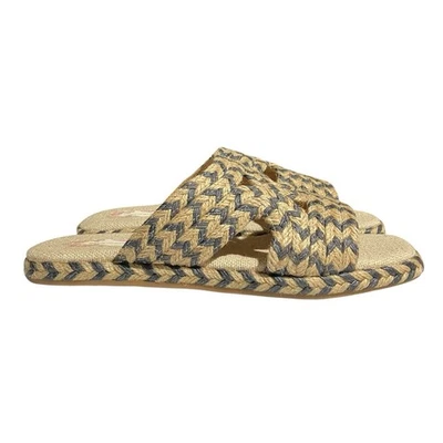 Sandalias Band of Gypsies para mujer 8 Playa Trenzadas Yute Boho Espiga Slide Foto 1 de 4