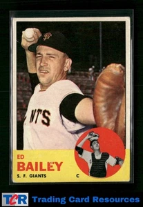 1963 Topps #368 Ed Bailey - Bild 1 von 2