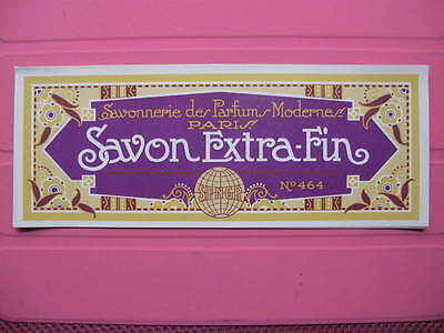 1 Ancienne Etiquette De Savon /antique Soap Label French Paris /sapone Label • 8€