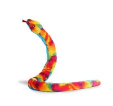 53 Rainbow Jungle Aurora Plush Stuffed Snake Animal