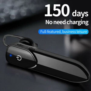 Wireless Bluetooth 4.1 Headset Headphone Earbud Earphone Stereo Handsfree In-ear - Photo 1 sur 17