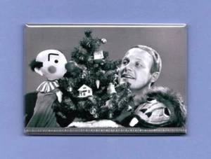 KUKLA FRAN AND OLLIE *2X3 KÜHLSCHRANKMAGNET* TV SHOW PUPPEN ALLISON KOMÖDIE AD LIB - Bild 1 von 2