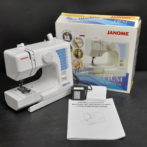 Janome Mini Michael 140m Sewing Machine Boxed Pedal Power
