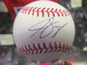 Jon Gray Colorado Rockies Signed MLB Baseball COA - Picture 1 of 1