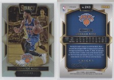 2016-17 Panini Select Courtside Silver Prizm Derrick Rose #243