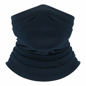 Thin Face Mask Balaclava Bandana Cover Snood Neck Gaiter Scarf Reusable Washable - Picture 1 of 26