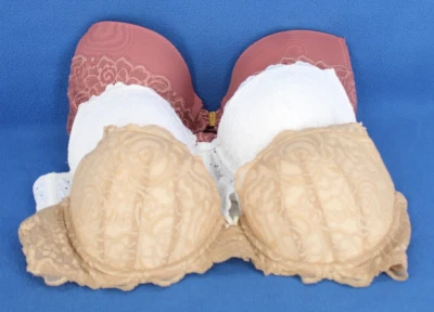 Jessica Simpson Laura Ashley Candies Sujetador Push Up Acolchado Lote Talla 34C #H4860 Foto 1 de 4